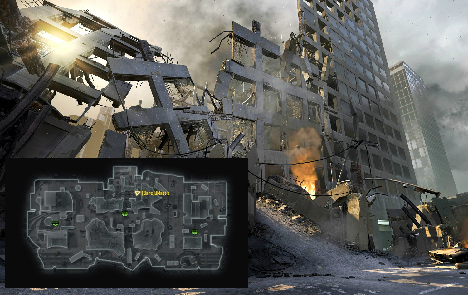 Black Ops 2 Mapa